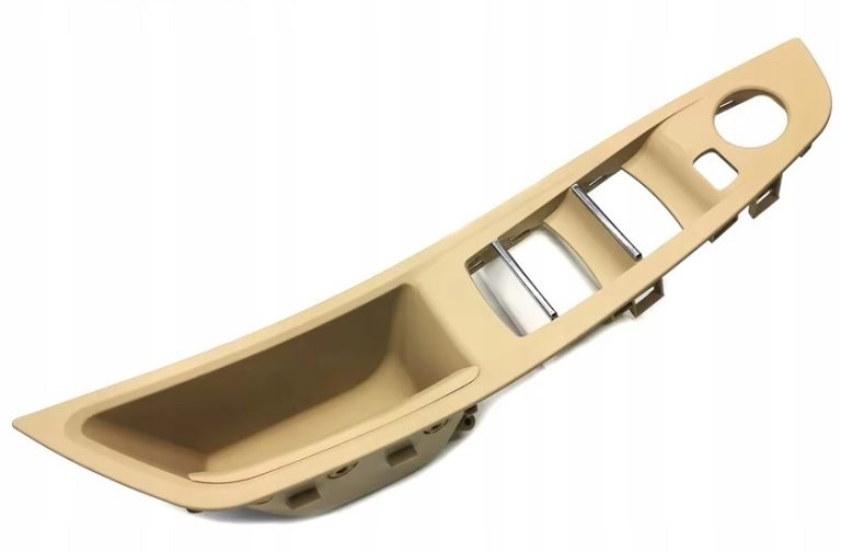 PANEL UCHWYT DRZWI RĄCZKA LEWY JASNY BEŻOWY do BMW 5 F10 F11 2010-2017