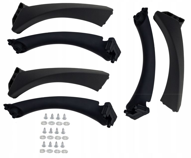 ZESTAW WSZYSTKIE RĄCZKI UCHWYTY DRZWI BMW 3 2005-2012 E90 E91 E92 E93
